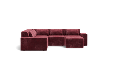 Load image into Gallery viewer, Atmosphere Sleeper Sofa & Sectional - Regular Backrest - Bordeaux