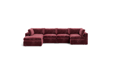 Load image into Gallery viewer, Ciello XL - Sectional - Bordeaux - Regular Backrest