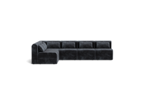 Load image into Gallery viewer, Atmosphere Sleeper Sofa & Sectional - Rounded Backrest - Carbon