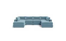 Load image into Gallery viewer, Ciello - Sectional - Aqua - Regular Backrest