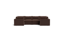 Load image into Gallery viewer, Ciello XL - Sectional - Chocolate - Regular Backrest