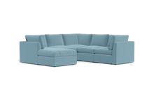 Load image into Gallery viewer, Ciello XL - Sectional - Aqua - High Angled