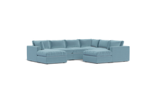 Load image into Gallery viewer, Ciello - Sectional - Aqua - Regular Backrest