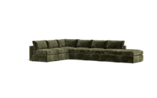 Load image into Gallery viewer, Ciello XL - Sectional - Sage - Regular Backrest