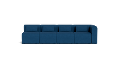 Load image into Gallery viewer, Atmosphere Sleeper Sofa & Sectional - Rounded Backrest - Cerulean