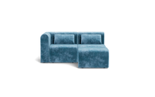Load image into Gallery viewer, Atmosphere Sleeper Sofa & Sectional - Rounded Backrest - Harbour Blue