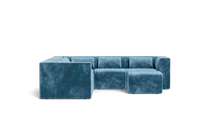 Load image into Gallery viewer, Atmosphere Sleeper Sofa & Sectional - Regular Backrest - Harbour Blue