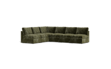 Load image into Gallery viewer, Ciello - Sectional - Sage - High Angled