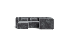 Load image into Gallery viewer, Atmosphere Sleeper Sofa & Sectional - Rounded Backrest - Cobblestone