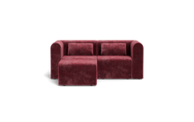 Load image into Gallery viewer, Atmosphere Sleeper Sofa & Sectional - Rounded Backrest - Bordeaux