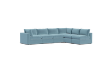 Load image into Gallery viewer, Ciello XL - Sectional - Aqua - Regular Backrest