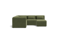 Load image into Gallery viewer, Atmosphere Sleeper Sofa & Sectional - Rounded Backrest - Cypress Green