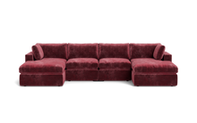 Load image into Gallery viewer, Ciello - Sofa - Bordeaux - Regular Backrest