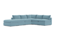 Load image into Gallery viewer, Ciello - Sectional - Aqua - Regular Backrest