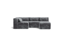 Load image into Gallery viewer, Atmosphere Sleeper Sofa & Sectional - Regular Backrest - Cobblestone