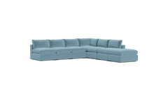 Load image into Gallery viewer, Ciello - Sectional - Aqua - Regular Backrest