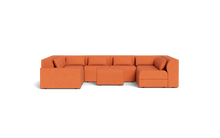 Load image into Gallery viewer, Atmosphere Sleeper Sofa & Sectional - Regular Backrest - Tangerine