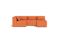 Load image into Gallery viewer, Atmosphere Sleeper Sofa & Sectional - Regular Backrest - Tangerine