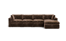 Load image into Gallery viewer, Ciello XL - Sofa - Espresso - Regular Backrest