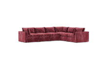 Load image into Gallery viewer, Ciello - Sectional - Bordeaux - Regular Backrest