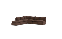 Load image into Gallery viewer, Gaia - Sectional - Chocolate
