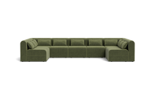 Load image into Gallery viewer, Atmosphere Sleeper Sofa & Sectional - Rounded Backrest - Cypress Green