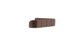 Load image into Gallery viewer, Cassini - Corner Sectional - Chocolate