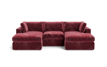 Load image into Gallery viewer, Ciello - Sofa - Bordeaux - Regular Backrest