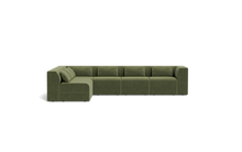 Load image into Gallery viewer, Atmosphere Sleeper Sofa & Sectional - Regular Backrest - Cypress Green