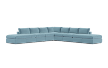 Load image into Gallery viewer, Ciello XL - Sectional - Aqua - Regular Backrest