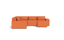 Load image into Gallery viewer, Atmosphere Sleeper Sofa & Sectional - Regular Backrest - Tangerine