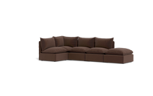 Load image into Gallery viewer, Gaia XL - Sectional - Chocolate