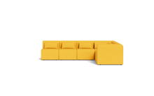 Load image into Gallery viewer, Atmosphere Sleeper Sofa & Sectional - Rounded Backrest - Lemon Zest