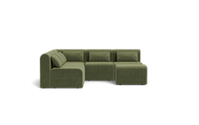 Load image into Gallery viewer, Atmosphere Sleeper Sofa & Sectional - Rounded Backrest - Cypress Green
