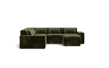 Load image into Gallery viewer, Atmosphere Sleeper Sofa & Sectional - Regular Backrest - Sage