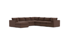 Load image into Gallery viewer, Ciello - Sectional - Chocolate - Regular Backrest