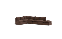 Load image into Gallery viewer, Gaia - Sectional - Chocolate
