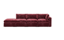 Load image into Gallery viewer, Ciello XL - Sofa - Bordeaux - Regular Backrest