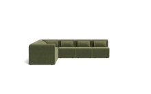 Load image into Gallery viewer, Atmosphere Sleeper Sofa & Sectional - Rounded Backrest - Cypress Green