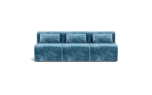 Load image into Gallery viewer, Atmosphere Sleeper Sofa & Sectional - Rounded Backrest - Harbour Blue