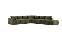 Load image into Gallery viewer, Ciello - Sectional - Sage - Regular Backrest