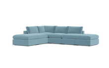 Load image into Gallery viewer, Ciello - Sectional - Aqua - Regular Backrest