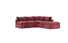 Load image into Gallery viewer, Ciello - Sectional - Bordeaux - Regular Backrest