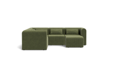 Load image into Gallery viewer, Atmosphere Sleeper Sofa & Sectional - Rounded Backrest - Cypress Green
