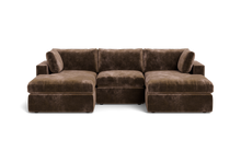 Load image into Gallery viewer, Ciello XL - Sofa - Espresso - Regular Backrest