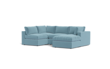 Load image into Gallery viewer, Ciello - Sectional - Aqua - Regular Backrest