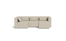 Load image into Gallery viewer, Atmosphere Sleeper Sofa & Sectional - Rounded Backrest - White Sand