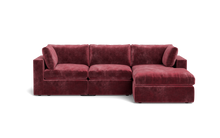 Load image into Gallery viewer, Ciello - Sofa - Bordeaux - Regular Backrest