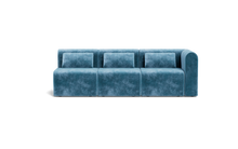 Load image into Gallery viewer, Atmosphere Sleeper Sofa & Sectional - Rounded Backrest - Harbour Blue