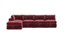Load image into Gallery viewer, Ciello XL - Sofa - Bordeaux - Regular Backrest